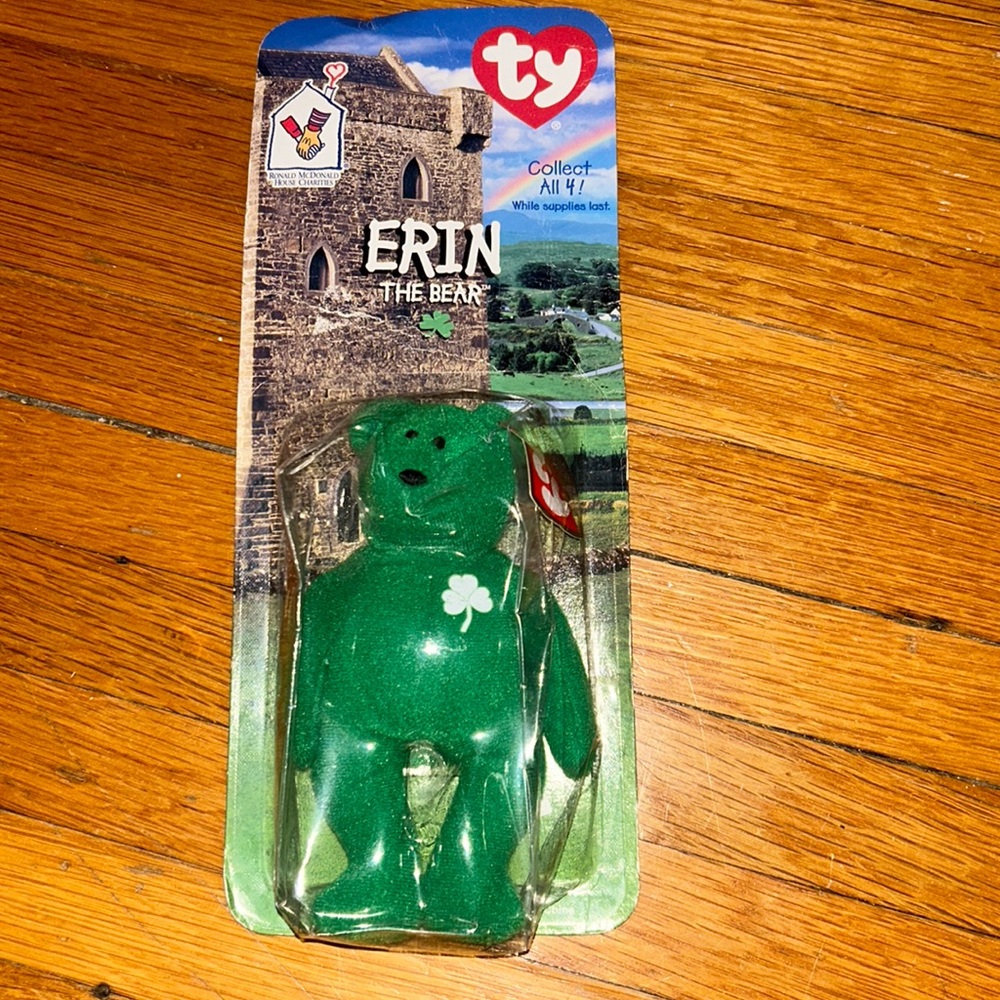 beanie babies erin the bear